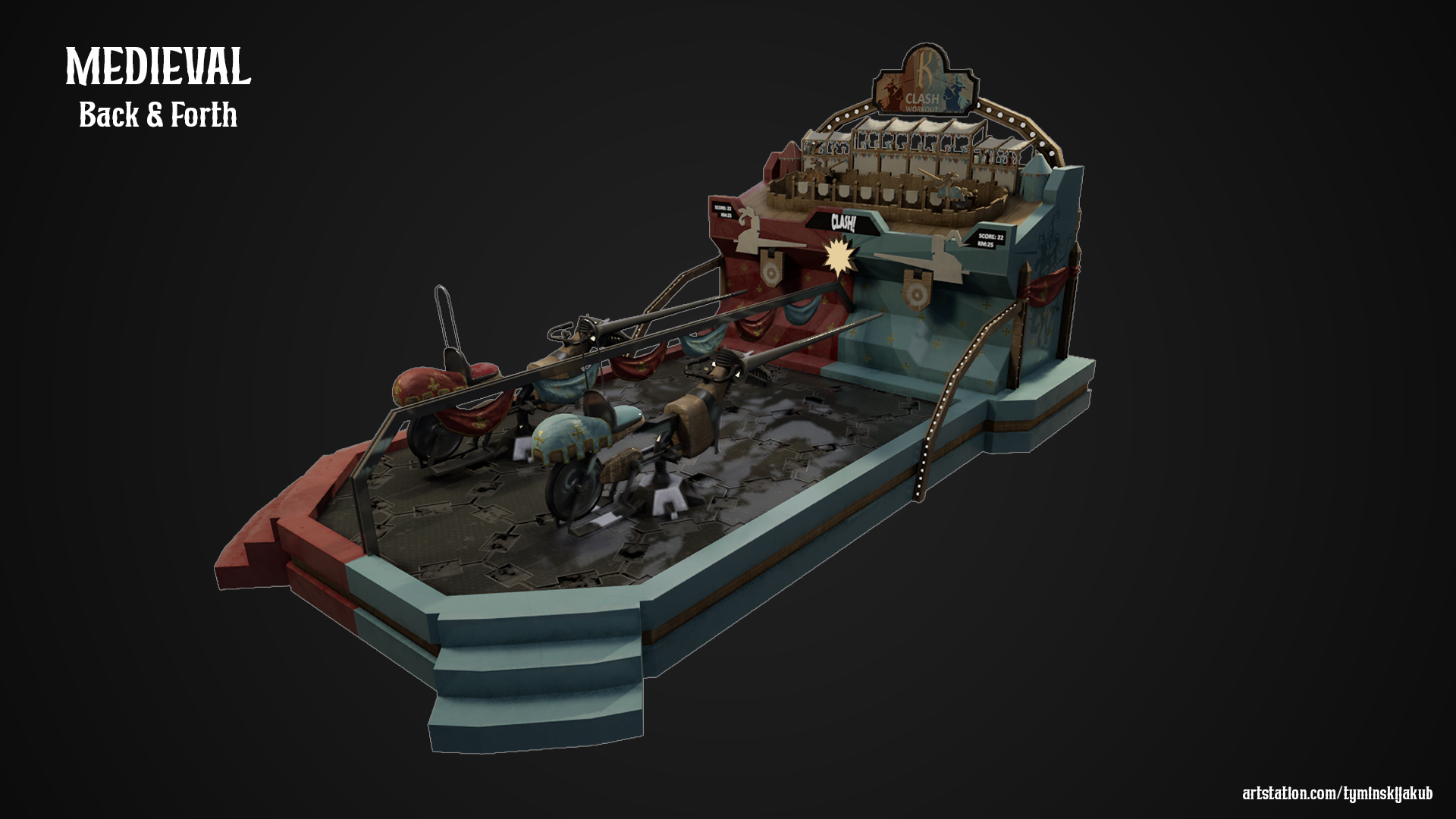 Jousitng Arcade Beauty Shot